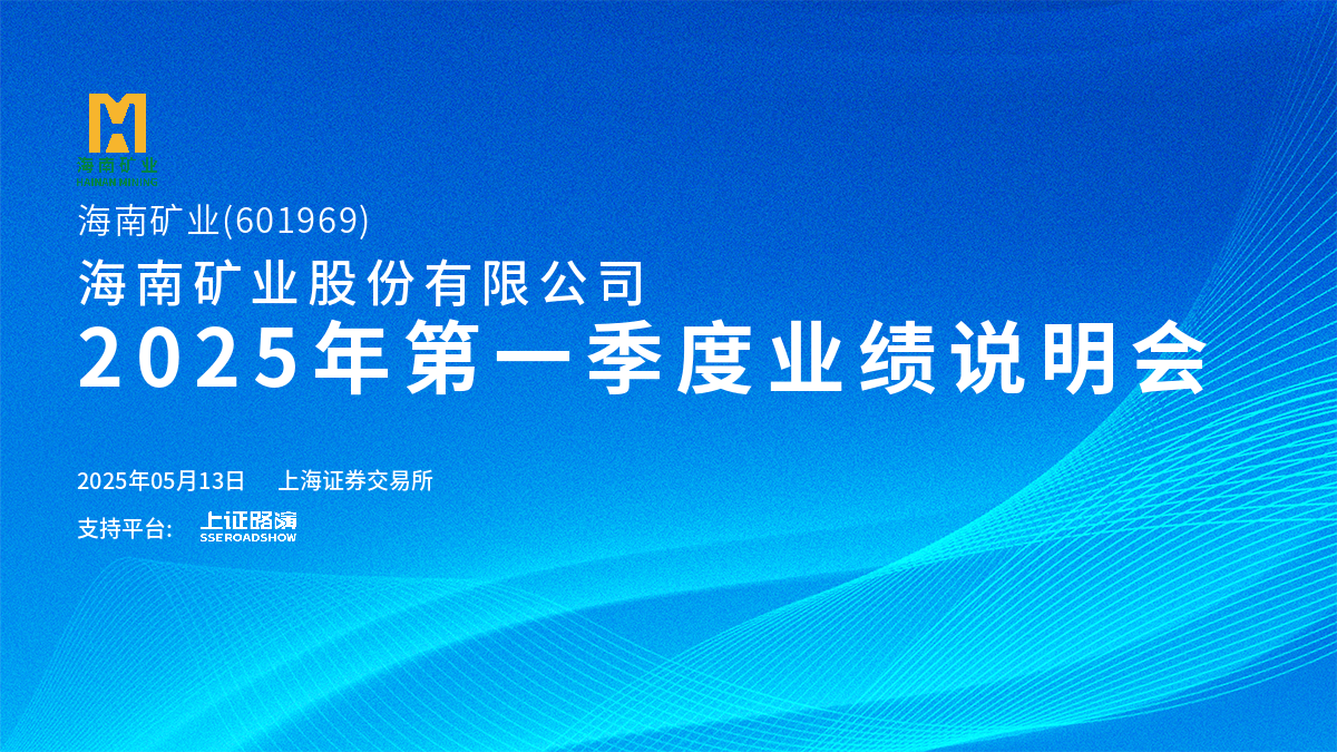 2025年第一季度業(yè)績(jī)說(shuō)明會(huì)