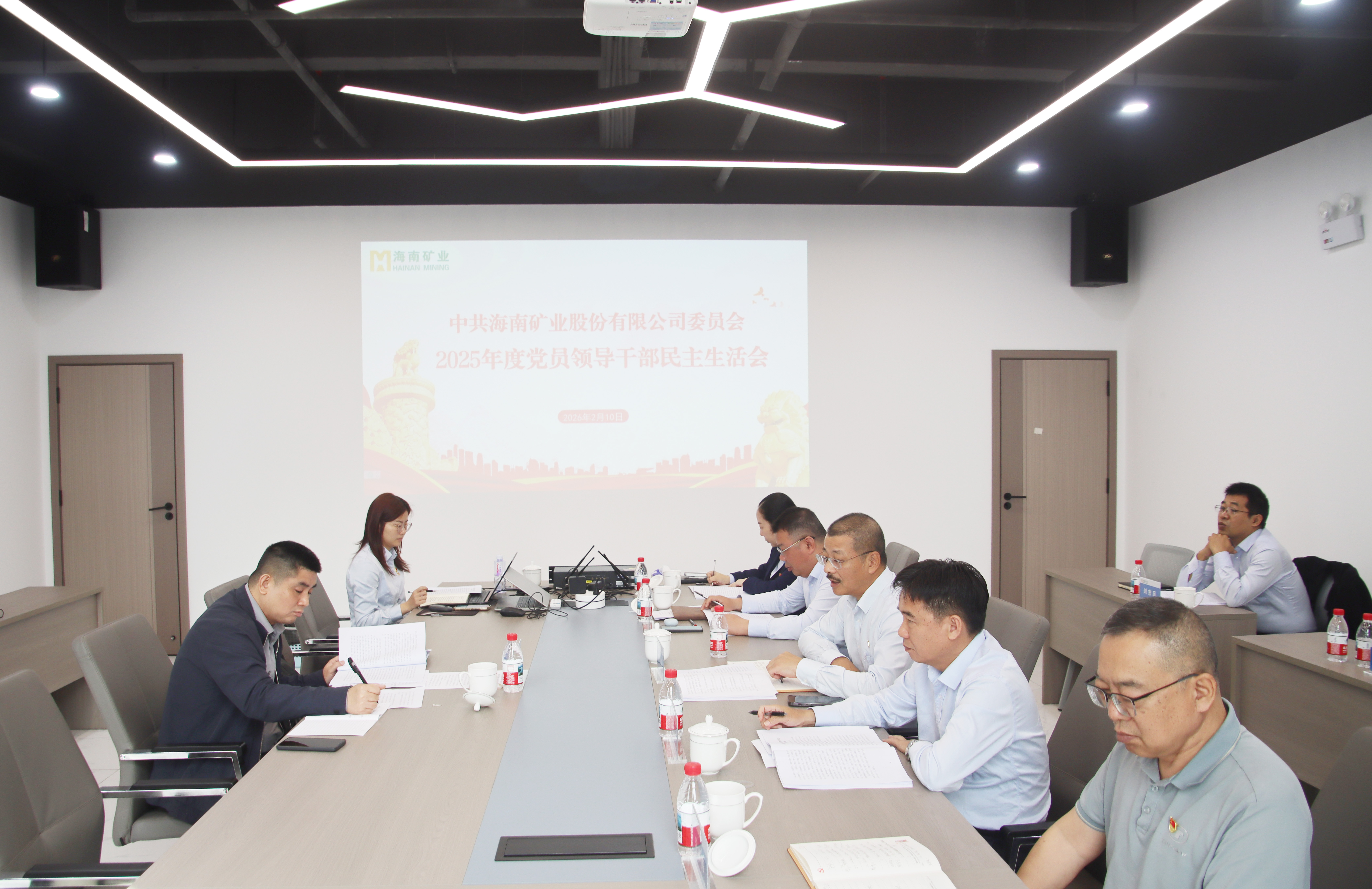 海南礦業(yè)黨委召開2025年度民主生活會